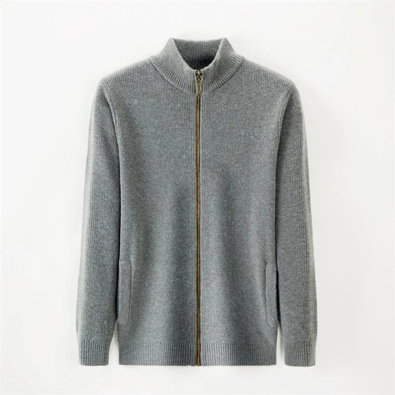 Sammy Jackson™ AutumnKnit Vest | Slimfit vest met ritssluiting