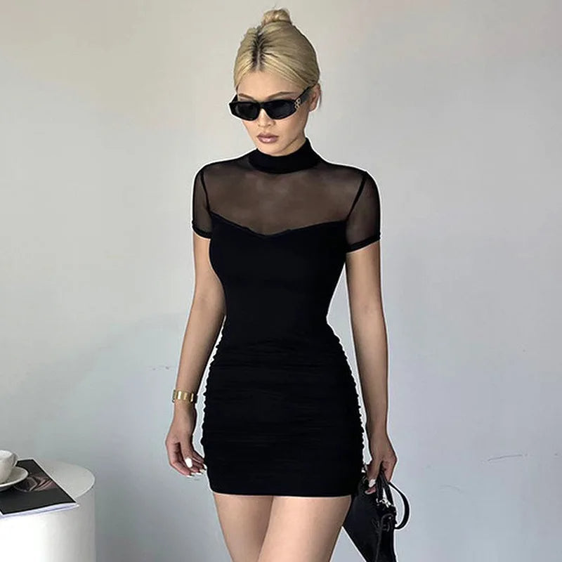 Sammy Jackson™ Gwen Mini-Jurk | Strak & Stijlvol