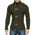 Sammy Jackson™ Boaz Urban Vest | Gebreid vest met leren accenten