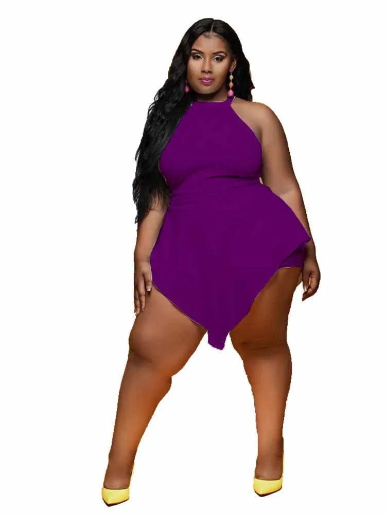 Sammy Jackson™ Aletta Plus Size Playsuit | Sexy & Trendy