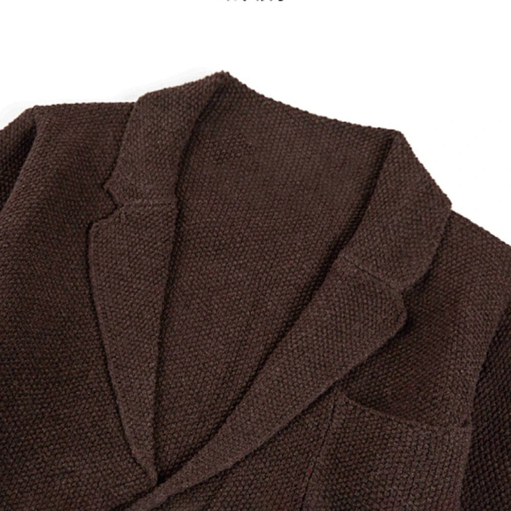 Sammy Jackson™ Sweatercoat | Casual gebreid vest