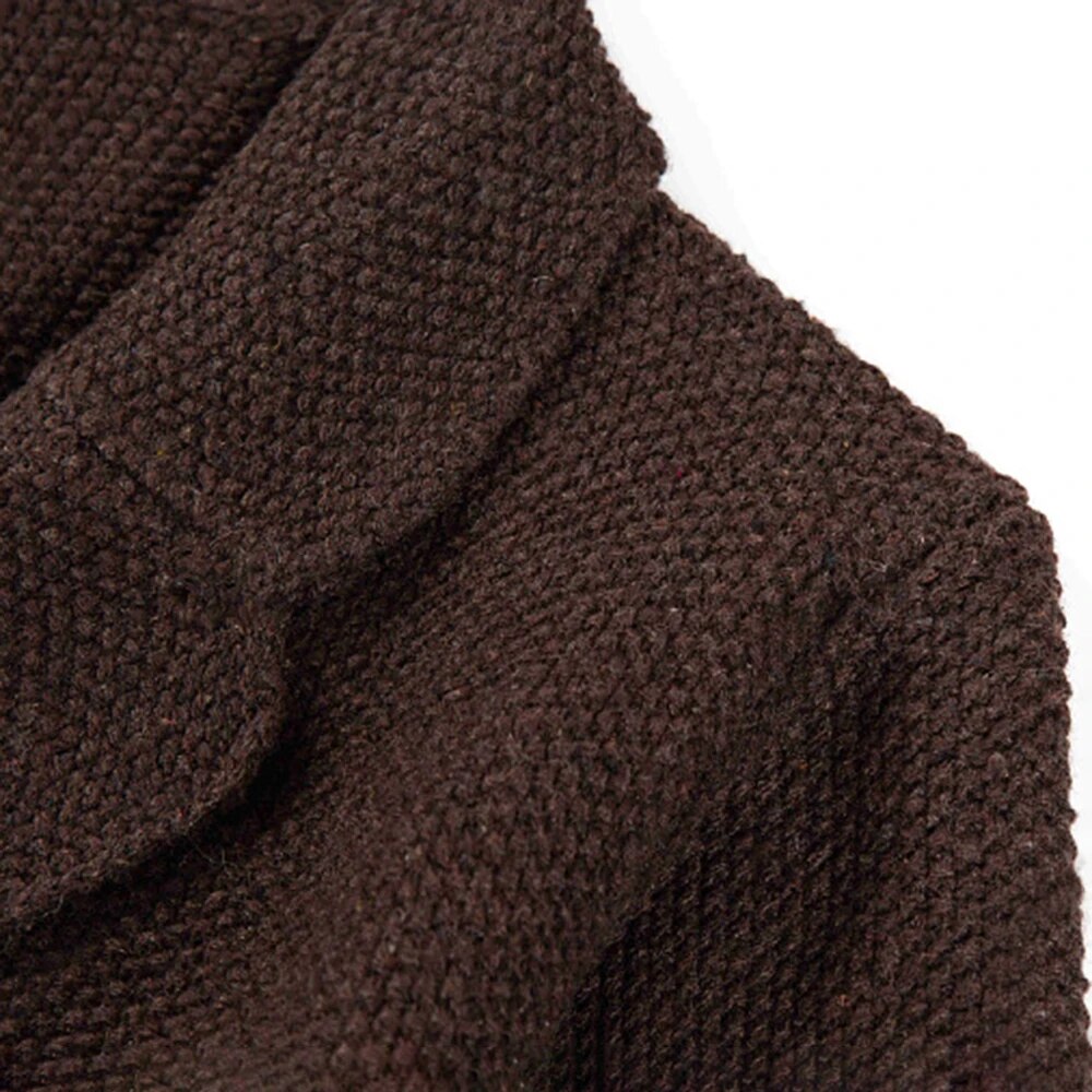 Sammy Jackson™ Sweatercoat | Casual gebreid vest