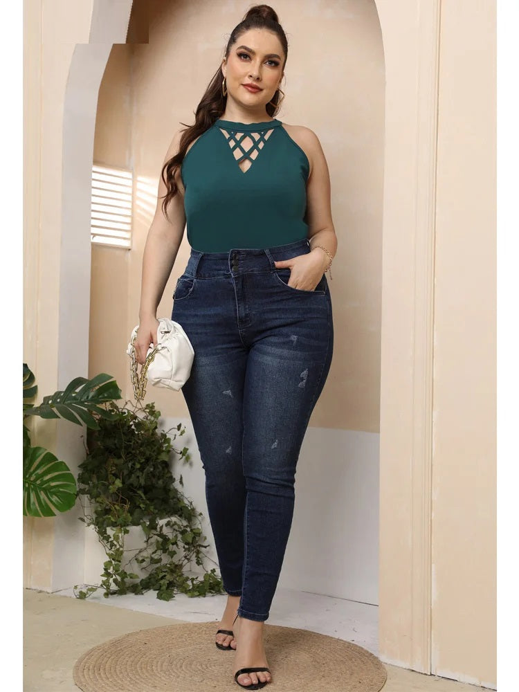 Sammy Jackson™ Pippa Plus-Size Top | Stijlvol & Casual
