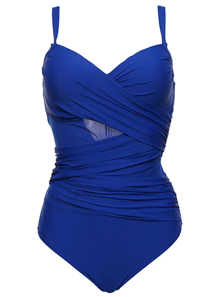 Sammy Jackson™ Livia Plus-Size Badpak | Effen & Stijlvol
