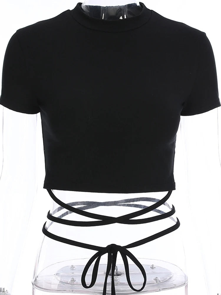 Sammy Jackson™ Vespera Croptop | Zwart & Stijlvol