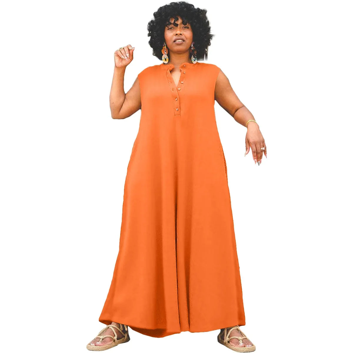 Sammy Jackson™ Jill Plus Size Jumpsuit | Stijlvol & Casual