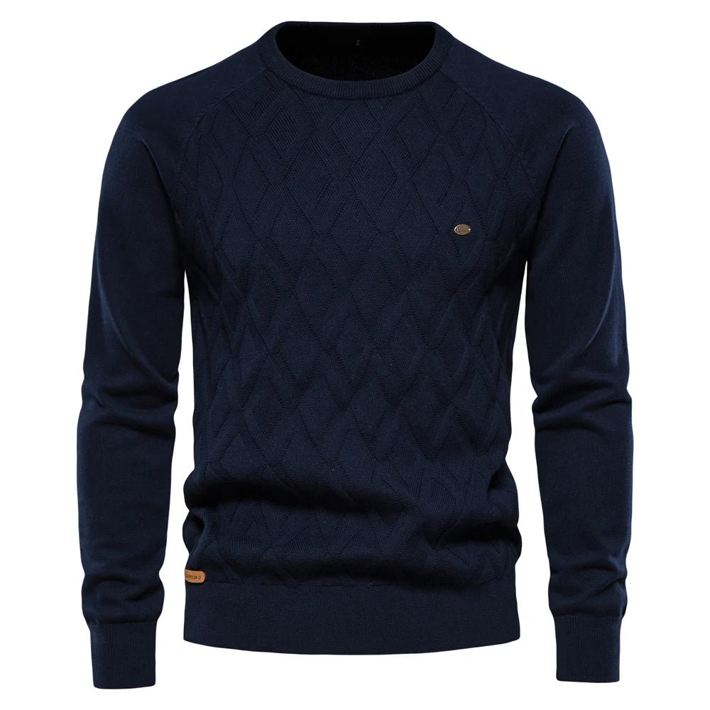 Sammy Jackson™ Bart Chill Trui | Gebreide trui met ronde hals