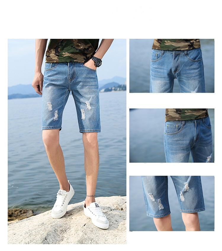 Sammy Jackson™ Levijn Korte Spijkerbroek | Casual & Stijlvol
