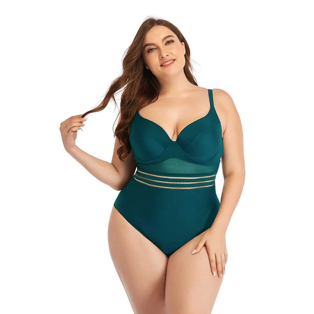 Sammy Jackson™ Olivia Plus-Size Badpak | Flatterend & Sexy