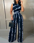 Sammy Jackson™ Liv Plus Size Jumpsuit | Mouwloos & Trendy