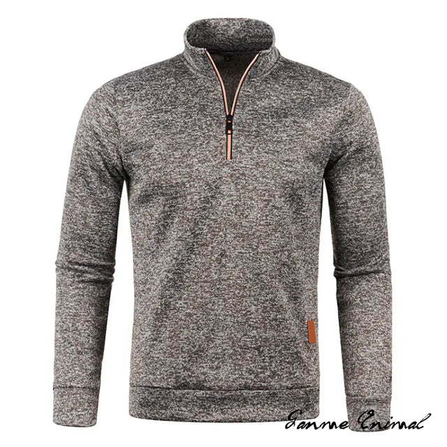 Sammy Jackson™ Coltrui met Rits | Dikkere trui met halve rits
