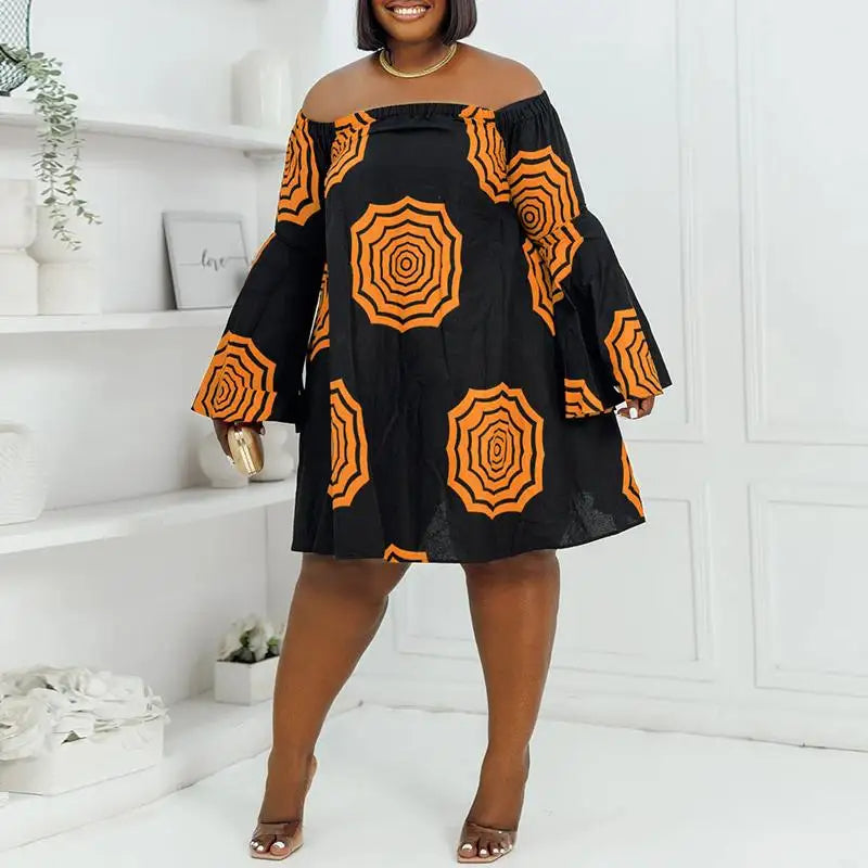 Sammy Jackson™ Celine Plus-Size Jurk | Trendy & Casual