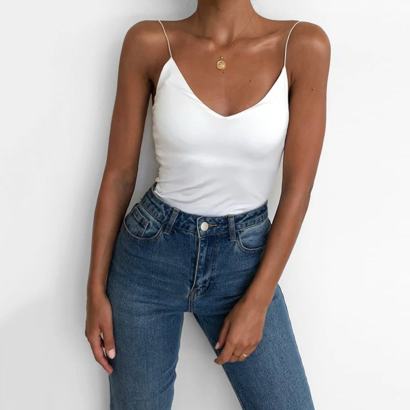 Sammy Jackson™ Kaelindra Top | Mouwloos & Trendy