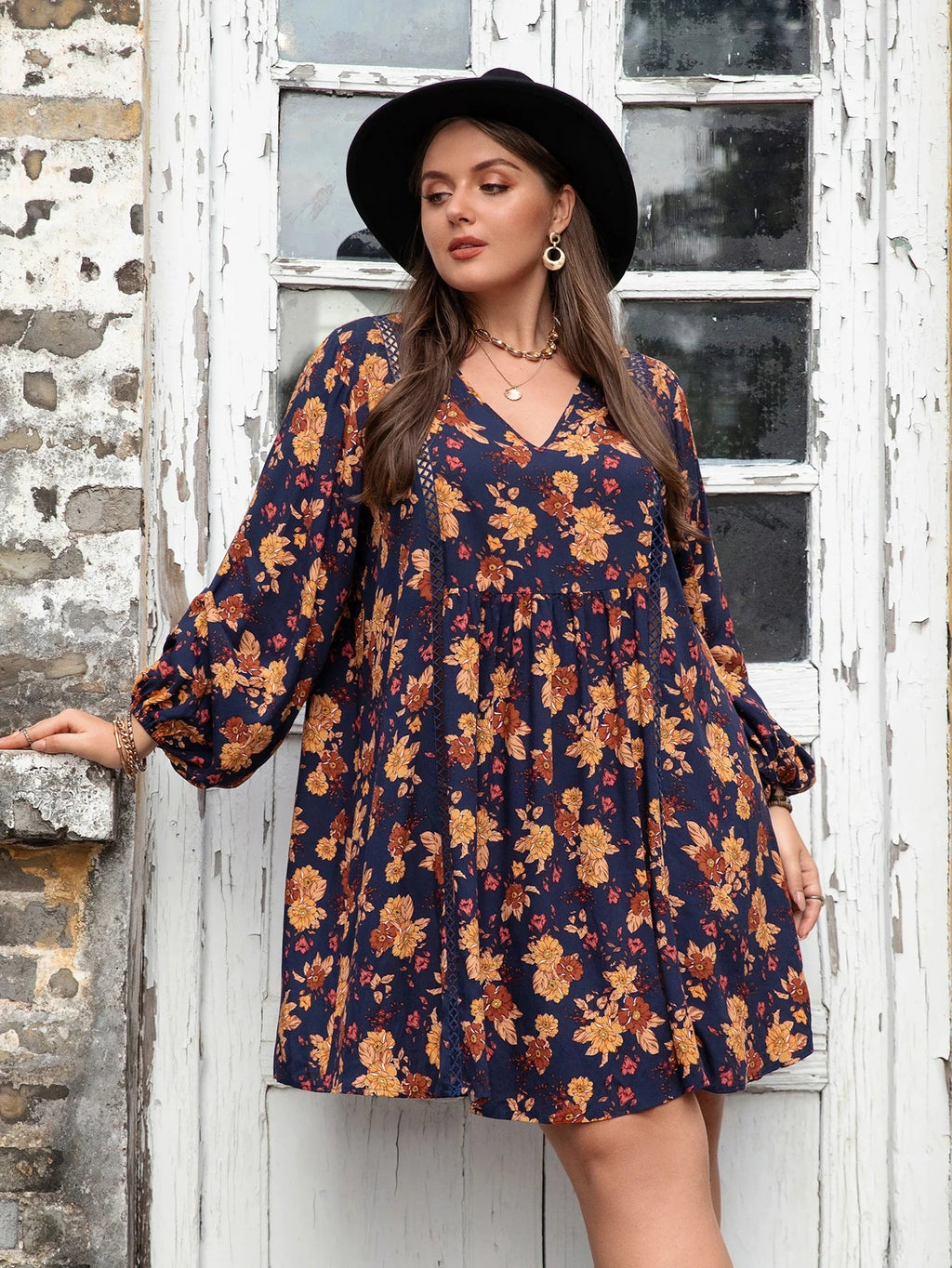 Sammy Jackson™ Jennifer Plus-Size Zomerjurk | Rustiek & Casual