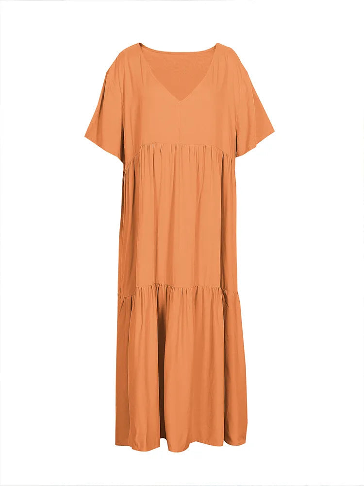 Sammy Jackson™ Elizabeth Plus-Size Zomerjurk | Casual & Trendy