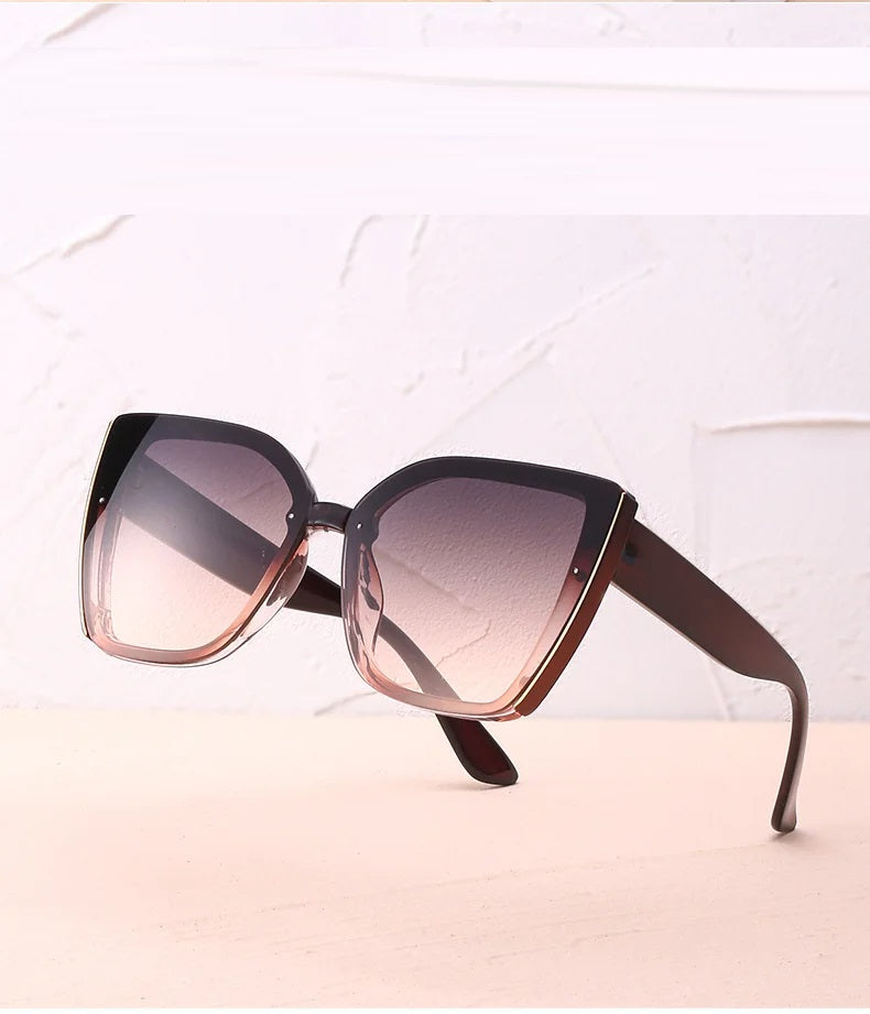 Sammy Jackson™ Billie Retro Zonnebril | Vierkant & Trendy