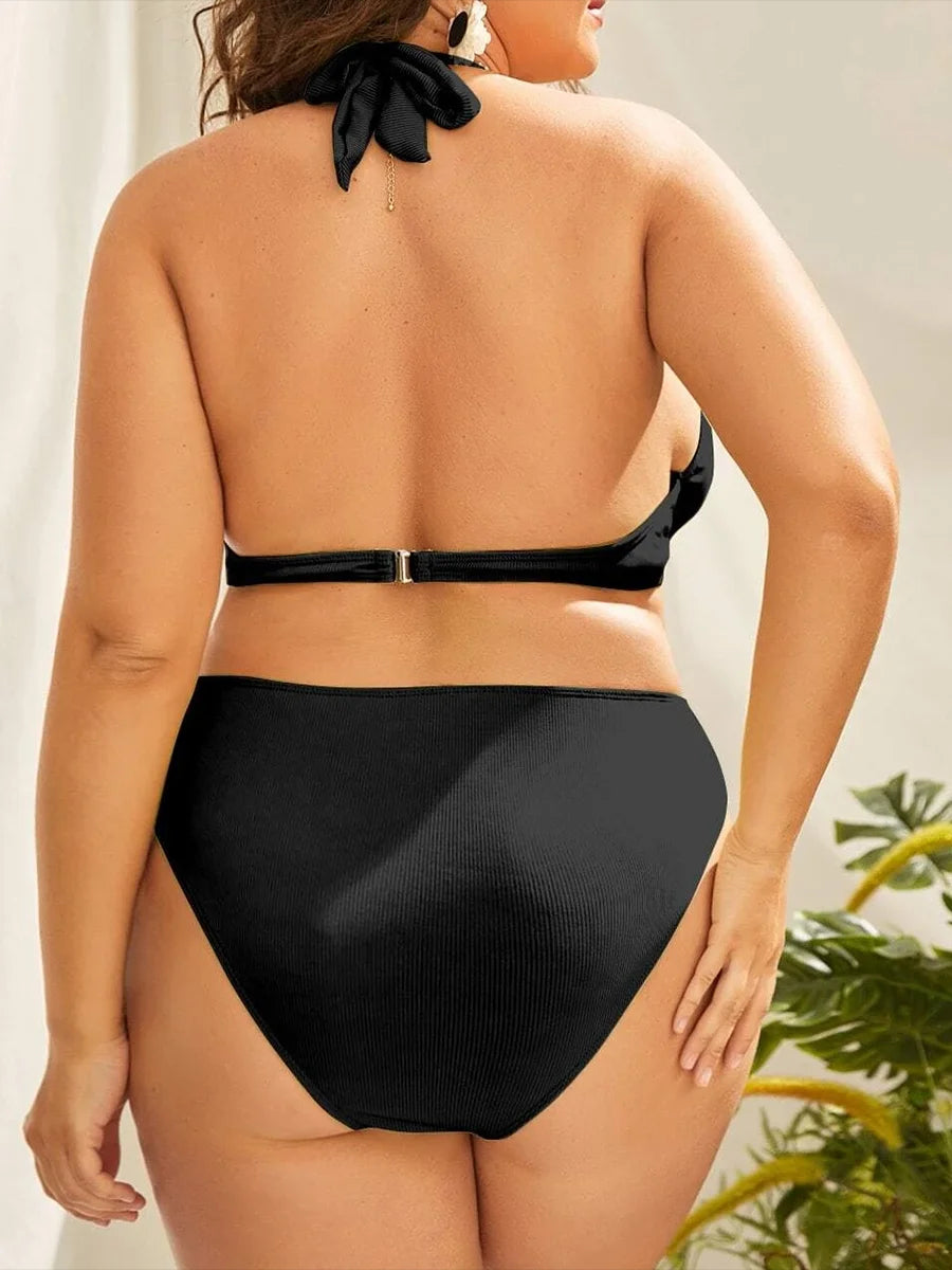 Sammy Jackson™ Crystal Plus-Size Bikini | Comfortabel & Stijlvol