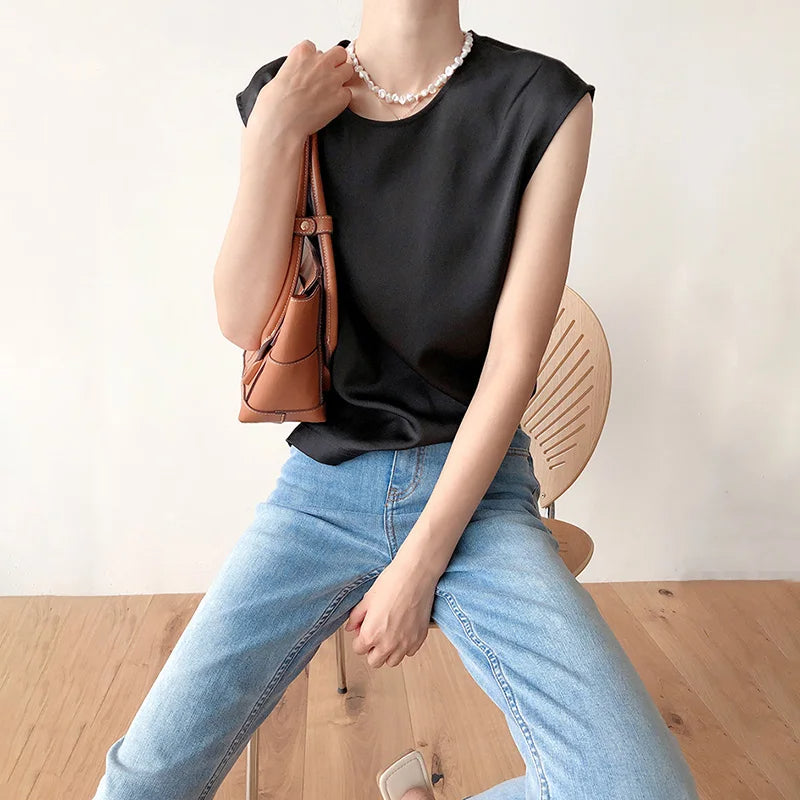 Sammy Jackson™ Amber Top | Zacht & Ademend