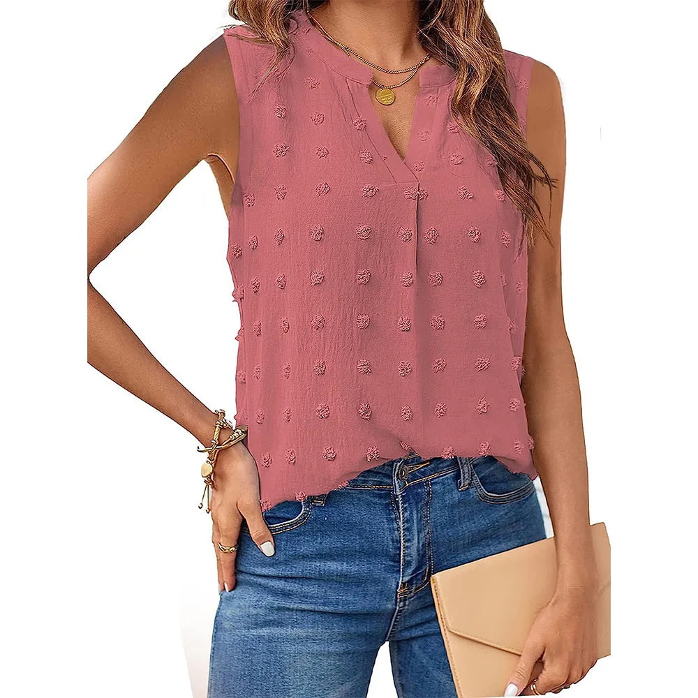 Sammy Jackson™ Selina Top | Mouwloos & Trendy