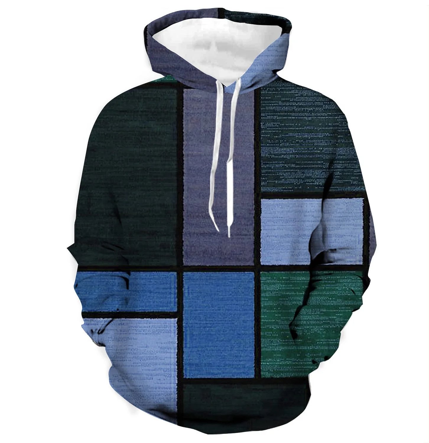 Sammy Jackson™ 3D Plaid Hoodie | Urban Vibes oversized trui