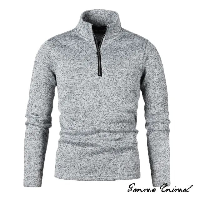 Sammy Jackson™ Coltrui met Rits | Dikkere trui met halve rits