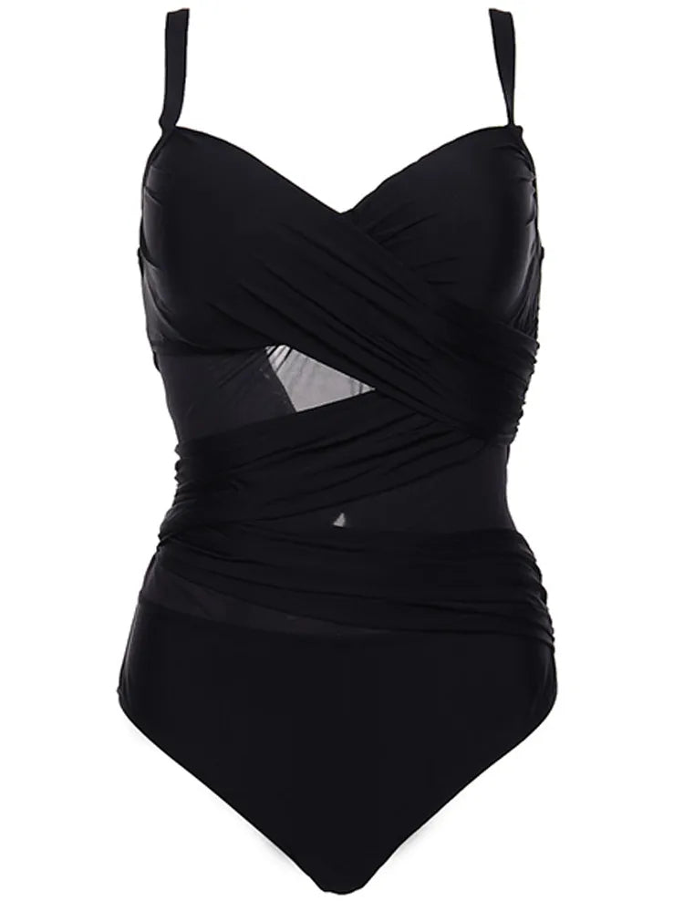 Sammy Jackson™ Livia Plus-Size Badpak | Effen & Stijlvol