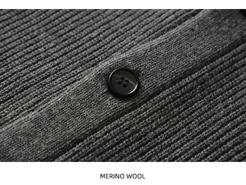 Sammy Jackson™ Rens Merinowol Vest | Geknoopt vest