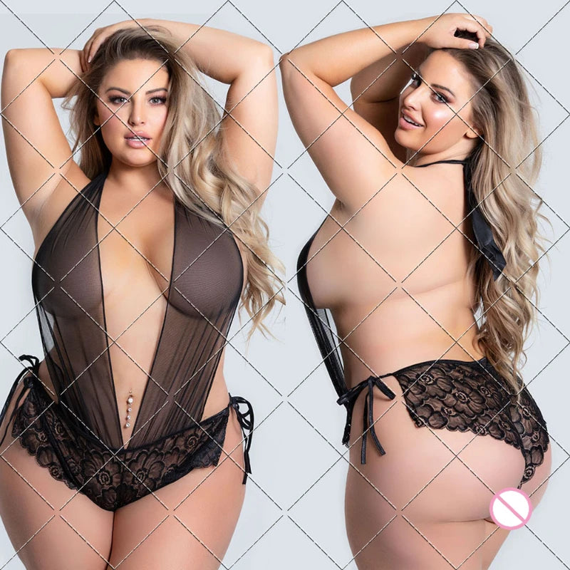 Sammy Jackson™ Zita Plus-Size Jumpsuit | Verleidelijk & Sensueel