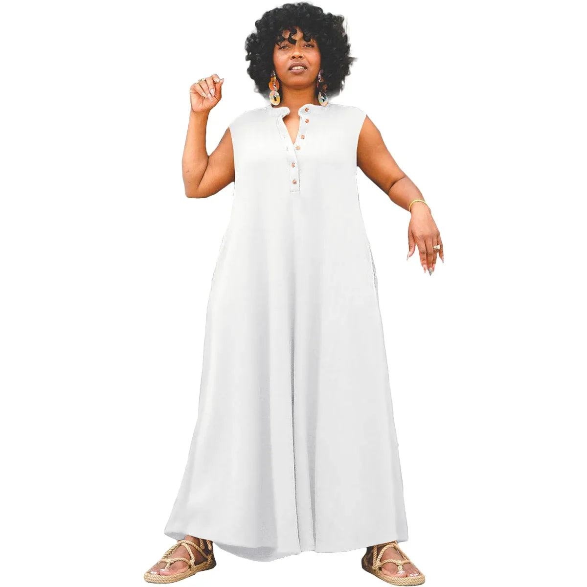 Sammy Jackson™ Jill Plus Size Jumpsuit | Stijlvol & Casual
