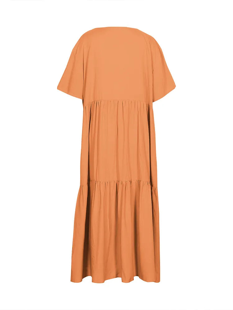 Sammy Jackson™ Elizabeth Plus-Size Zomerjurk | Casual & Trendy