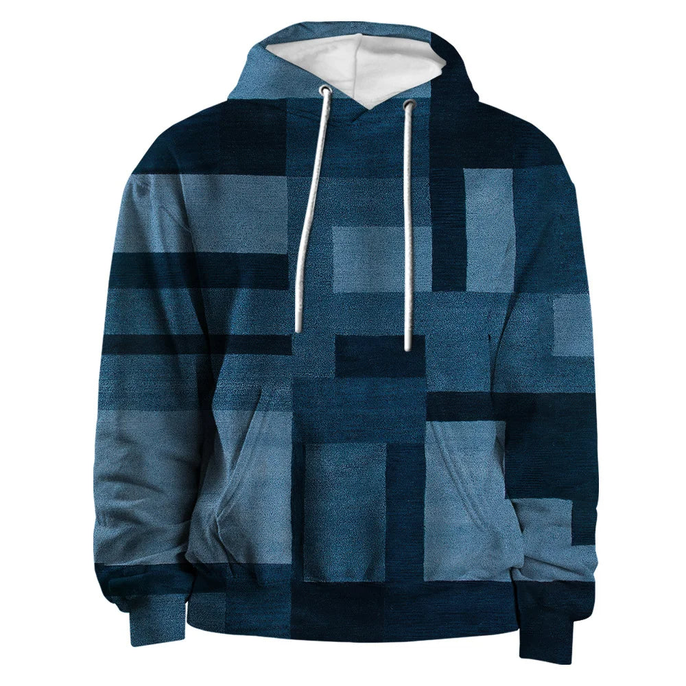 Sammy Jackson™ 3D Plaid Hoodie | Urban Vibes oversized trui