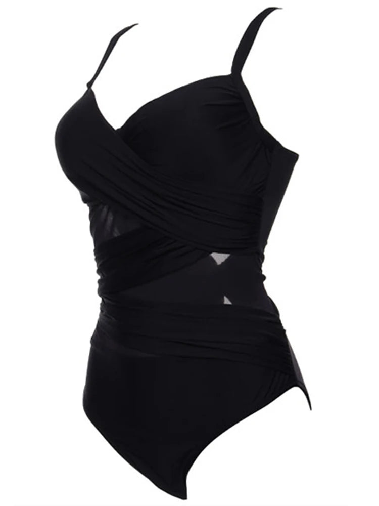 Sammy Jackson™ Livia Plus-Size Badpak | Effen & Stijlvol