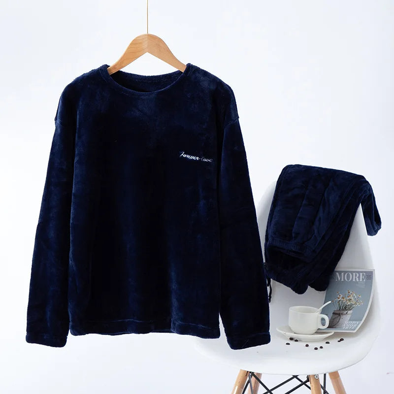 Sammy Jackson™ Winter Chill Pyjama | Warme en zachte nachtmode voor mannen