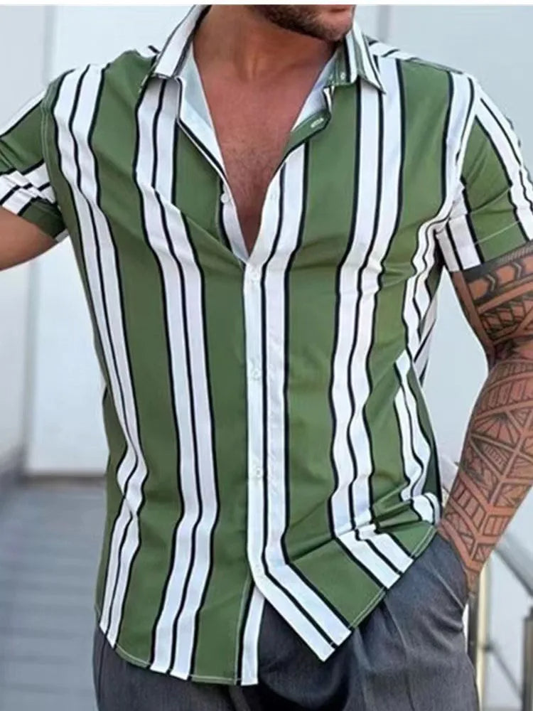 Sammy Jackson™ Maurice T-Shirt | Gestreept & Casual