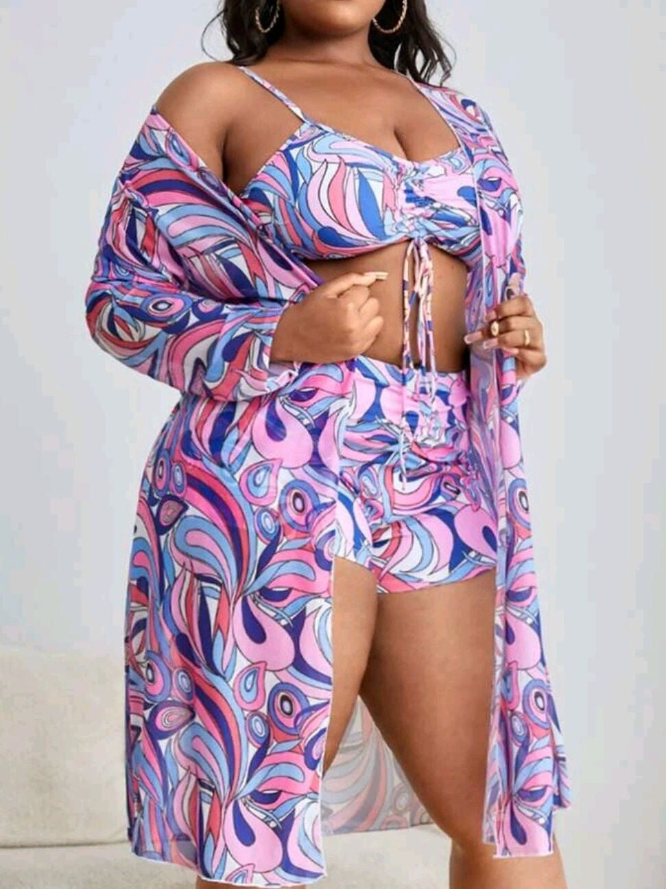 Sammy Jackson™ Ariana Plus-Size Bikini-set | Trendy & Glamoureus