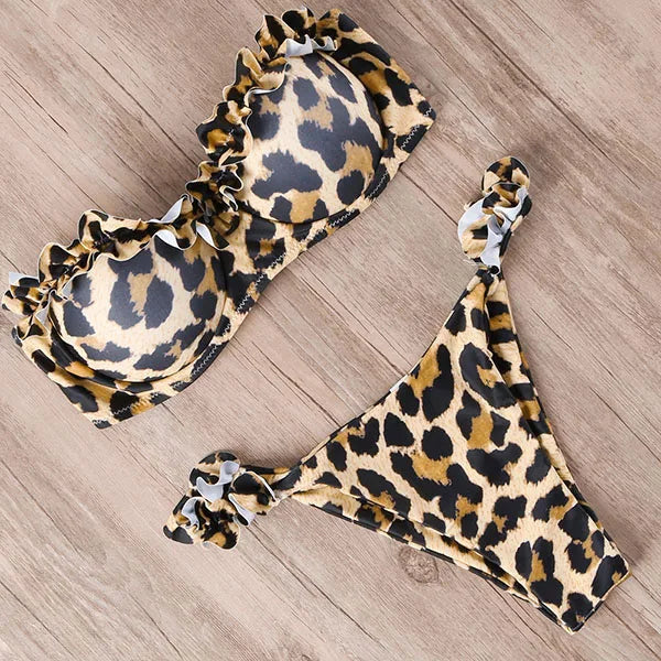 Sammy Jackson™ Lara Jungle Queen Bikini | Strapless & Sexy