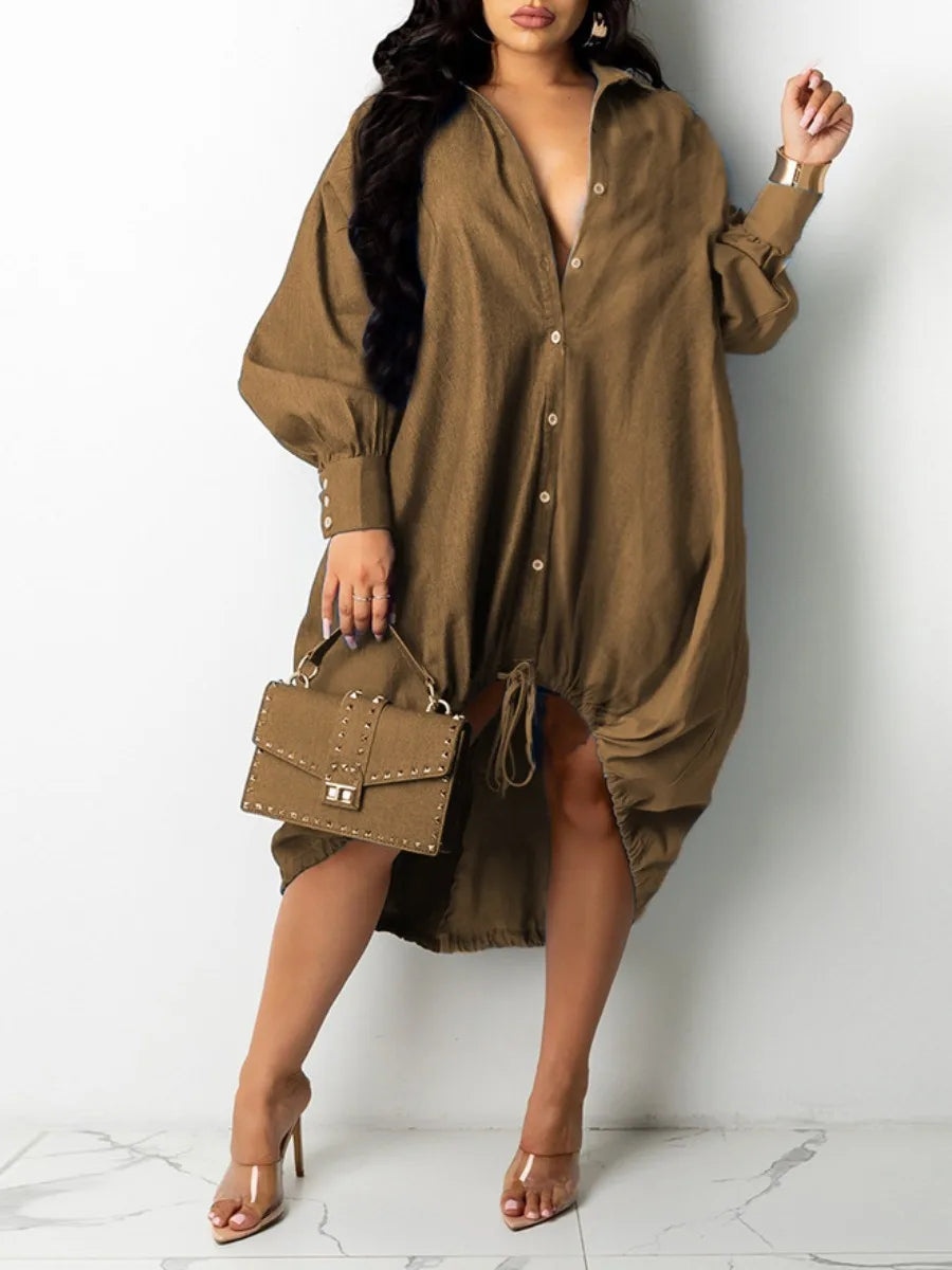 Sammy Jackson™ Lola Plus-Size Jurk | Casual & Trendy