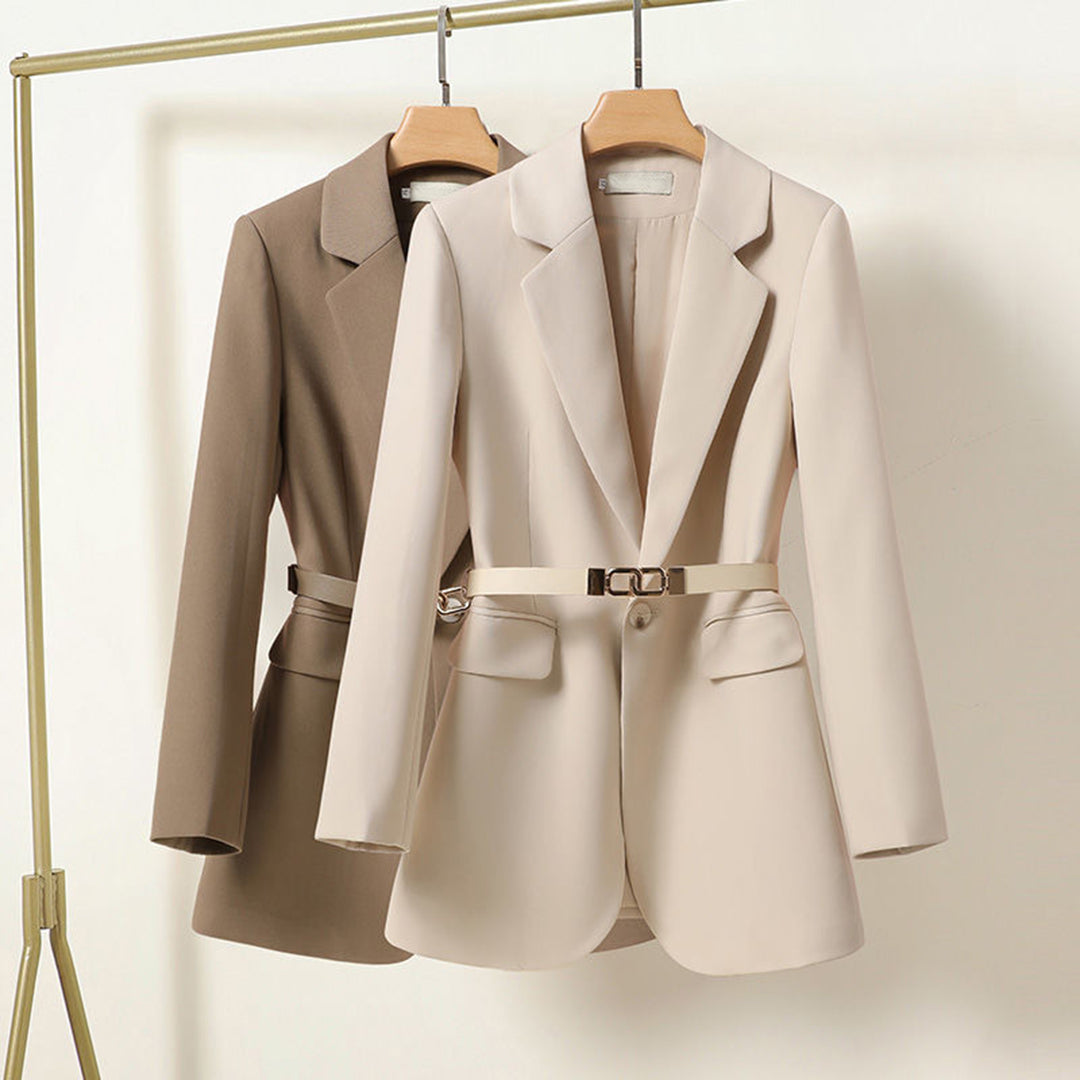 Dames Blazer met Ceintuur – Melisande