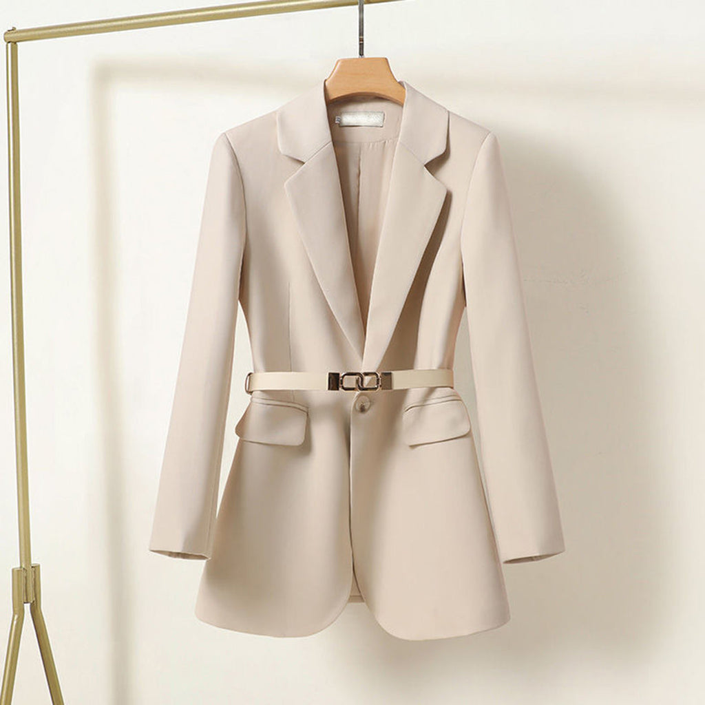 Dames Blazer met Ceintuur – Melisande