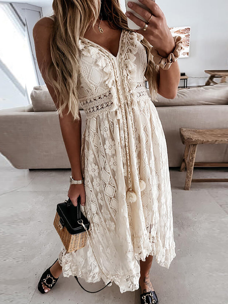 Sammy Jackson™ Zomerse Mara Maxidress | Een elegante & chique jurk