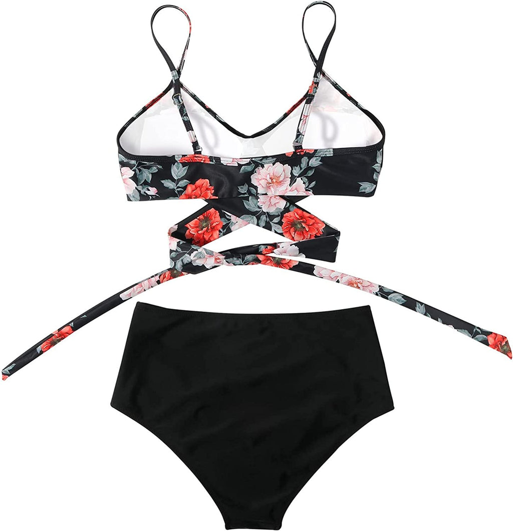 Sammy Jackson™ | Belle High Waisted, Kleurrijke Damesbikini