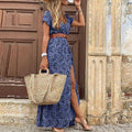 Alvare - Stijlvolle Boho Jurk met Split