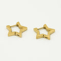 Sammy Jackson™ Gouden Ster Oorbellen | Stijlvol & Hypoallergeen