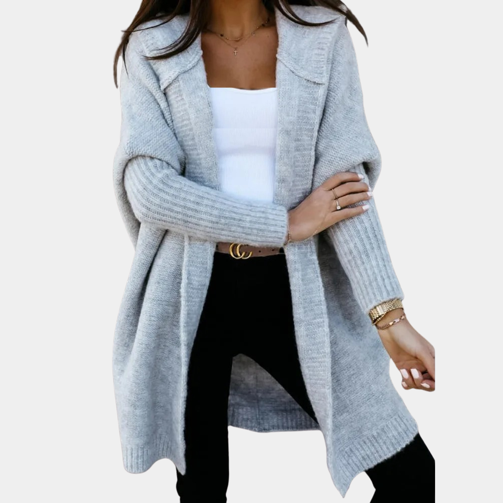 Gebreid Dames Vest Met Capuchon – Mireille