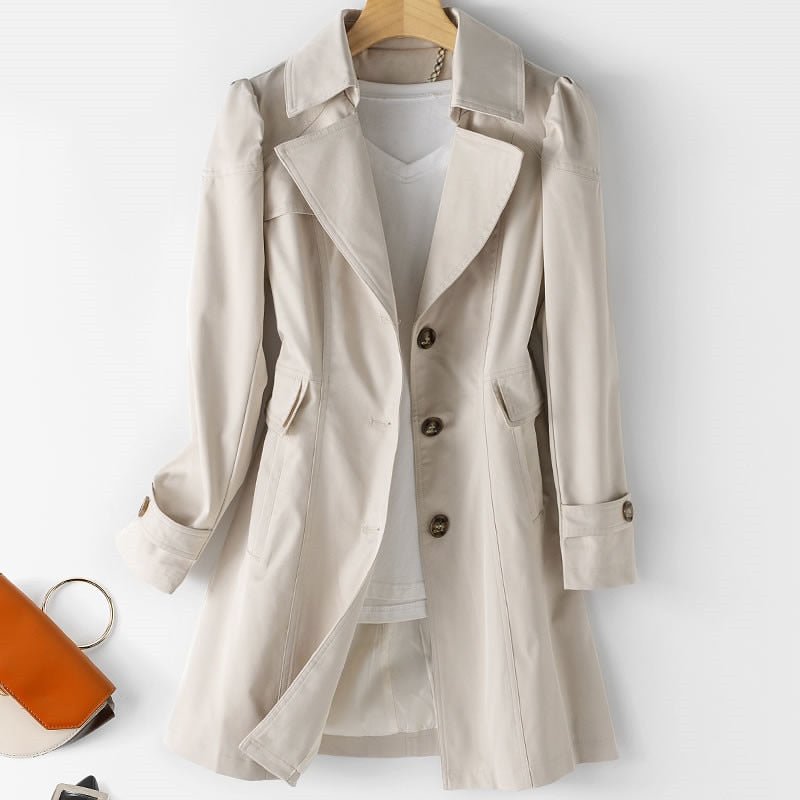 Trendy Dames Trenchcoat – Carenza