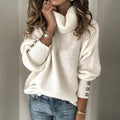 Sammy Jackson™ | Tila Lichte Turleneck Pullover voor Dames
