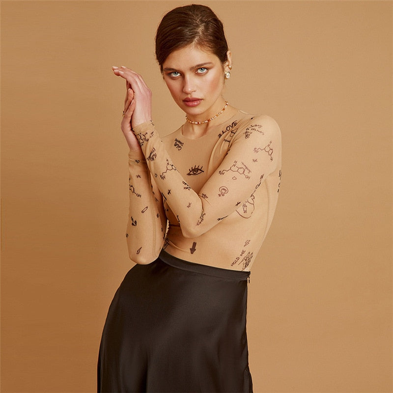 Sammy Jackson™ Beige Body | Een Sexy & Elegante Body voor Dames