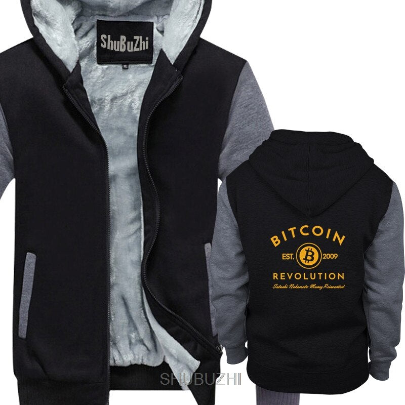 Sammy Jackson Bitcoin Revolution™ | Herfst & Winter Hoodie met Zachte Voering