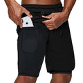 X-Fit Running Shorts | Incl. Telefoonzak & Sleuf voor Shirt
