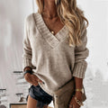 Sammy Jackson™ Ava | Casual Comfy Top Met Elegante V-Hals
